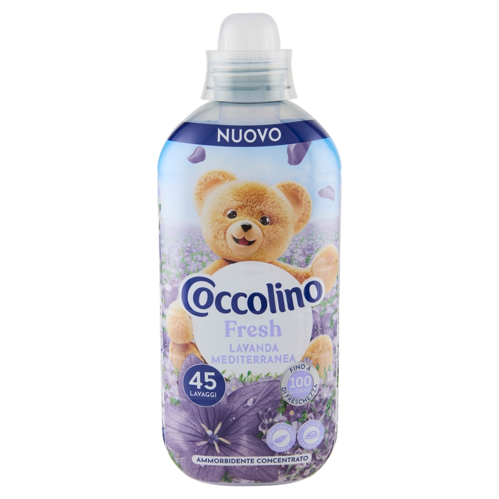 Coccolino Ammorbidente Concentrato Fresh Lavanda Mediterranea 45 Lavaggi 952 ml